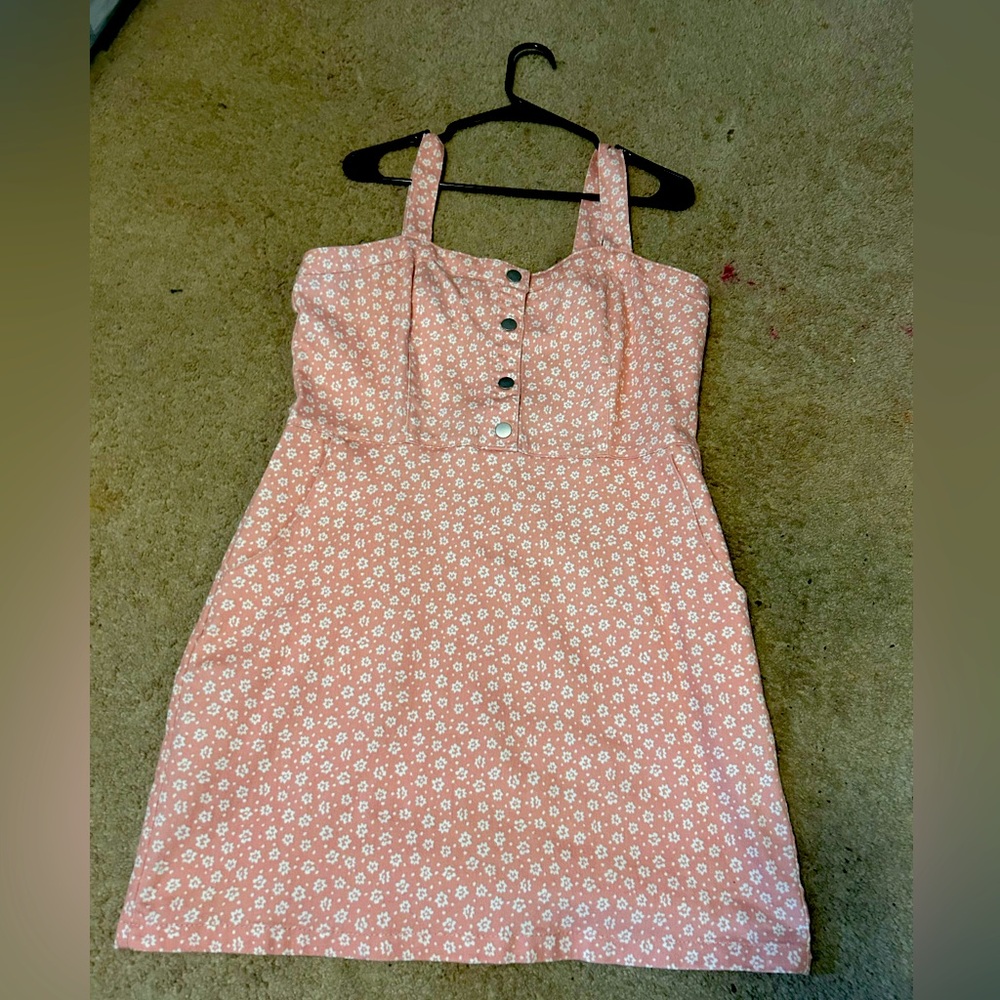 Beautiful Pink/Coral dress with flowers